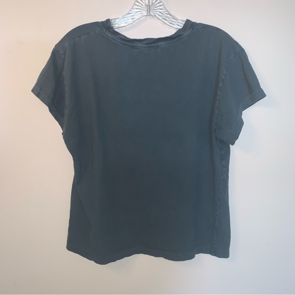 Daydreamer Rolling Stones Flocked Leopard Tongue Tour Tee M - Picture 5 of 11